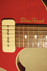 Gibson Blues Hawk mit P 90 Pickups